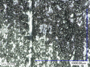 Figure 4: PBF-LB/17-4PH surface texture.