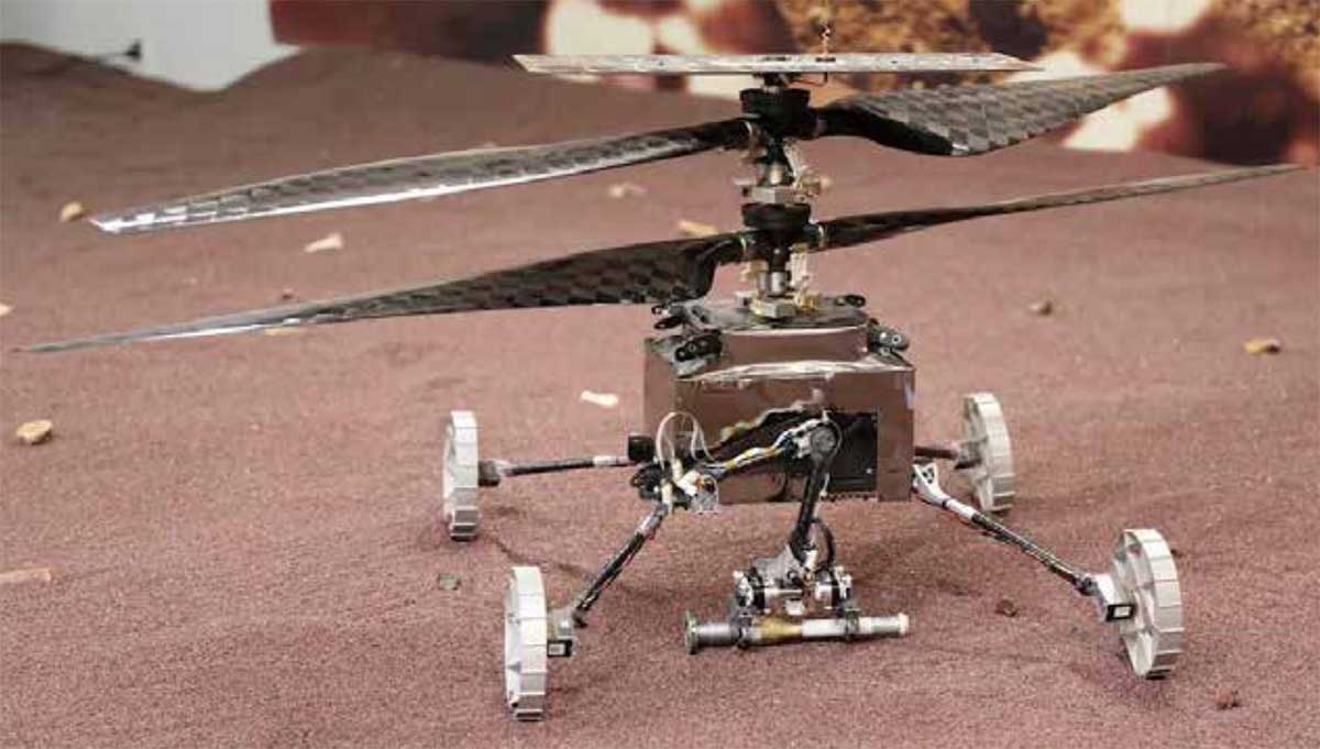 Concept design for the Mars Sample Return (MSR) Fetch Helicopter [11]